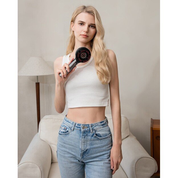 Regenerating hairbrush massager for hair and scalp MT6537 5