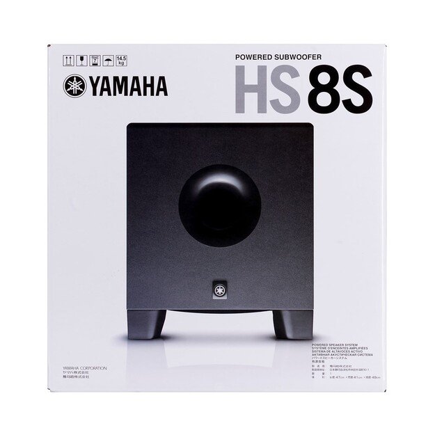 Yamaha HS8S subwoofer Black 150 W 6