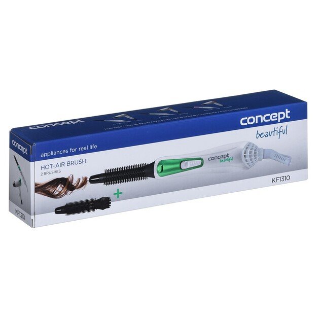 Concept KF-1310 Hot air brush Green, White 400 W 0.19 m 2