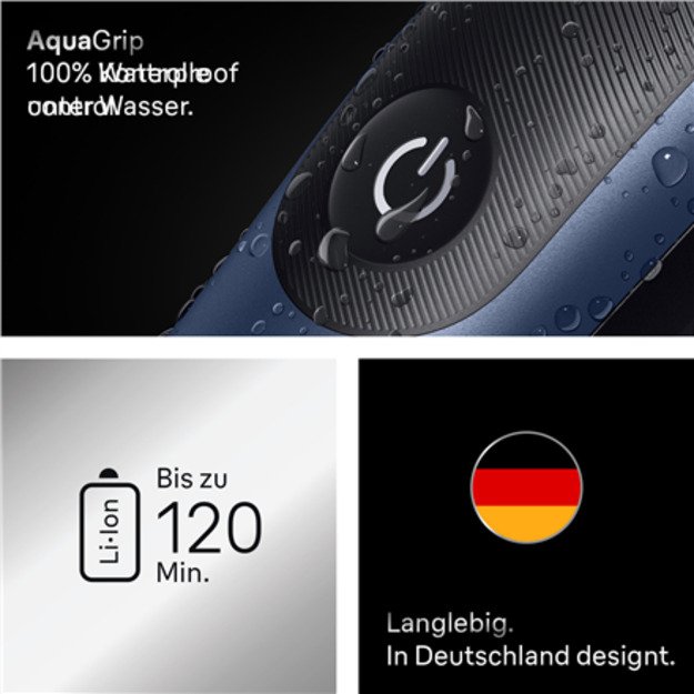 Braun 11in1 Grooming Kit | All-in-One Series 7 AIO7540 | Cordless | Number of length steps 14 | Black/Blue 2