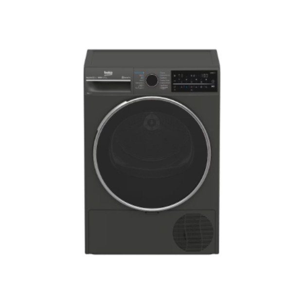 BEKO Dryer Machine | B5T89243M | Energy efficiency class C | Front loading | 9 kg | Heat pump | Digital | Depth 67 cm | Steam fu