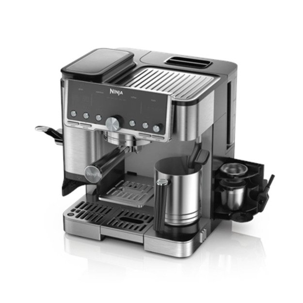 NINJA | Coffee Maker | ES701EU Luxe Caf&eacute; Pro | Pump pressure 9 bar | Built-in milk frother | Ground | 1650 W | Black