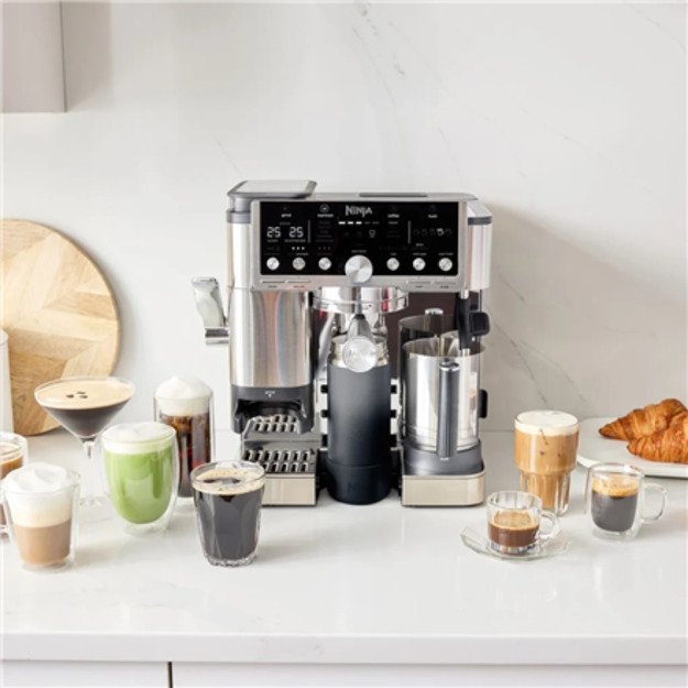 NINJA | Coffee Maker | ES701EU Luxe Caf&eacute; Pro | Pump pressure 9 bar | Built-in milk frother | Ground | 1650 W | Black 3