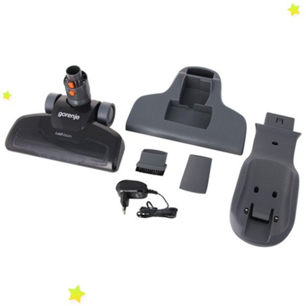 Gorenje SVC144FBK Stick vacuum Battery Dry HEPA Bagless 0.6 L Black 2