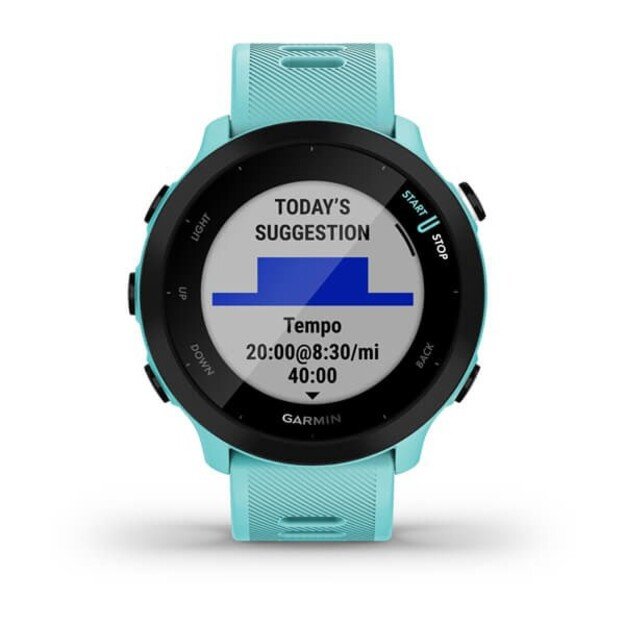 Garmin Forerunner 55 2.64 cm (1.04 ) MIP 42 mm Digital 208 x 208 pixels GPS (satellite) 8