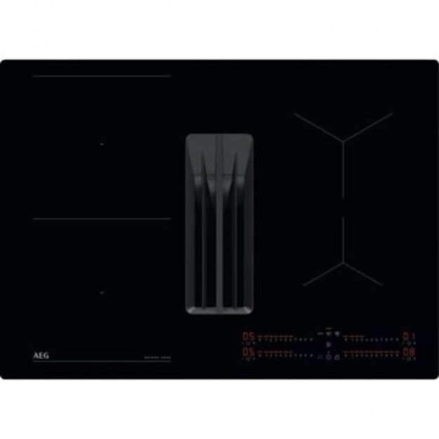 Įmontuojama indukcinė kaitlentė su gartraukiu viename AEG TCH74B01FB