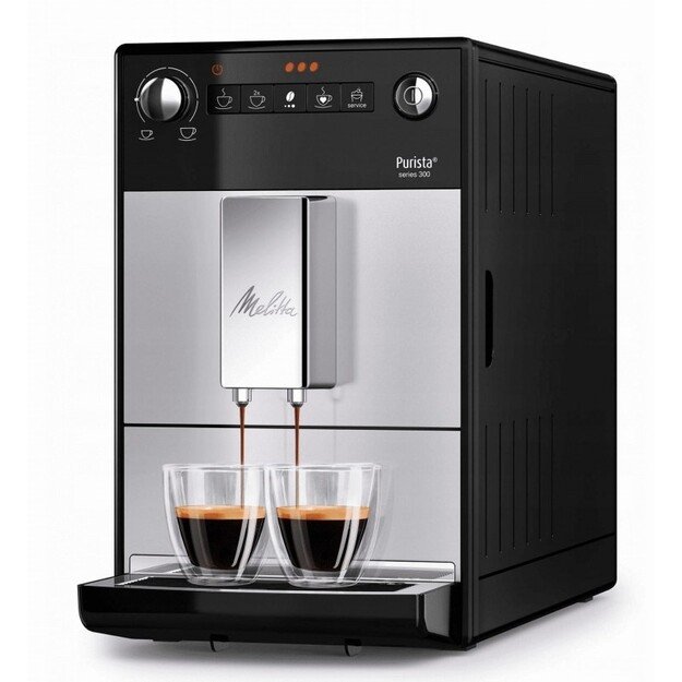 MELITTA F230-101 PURISTA automatinis kavos aparatas, sidabro 2