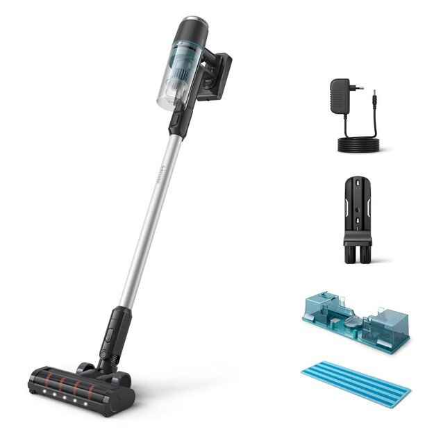 Philips | Vacuum cleaner | XC3131/01 | Cordless operating | 25.2 V | Operating time (max) 60 min | Black/Grey 1