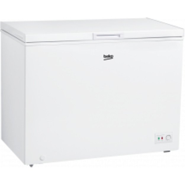 BEKO Freezer | CF316EWN | Energy efficiency class E | Chest | Free standing | Height 84.5 cm | Total net capacity 308 L | White