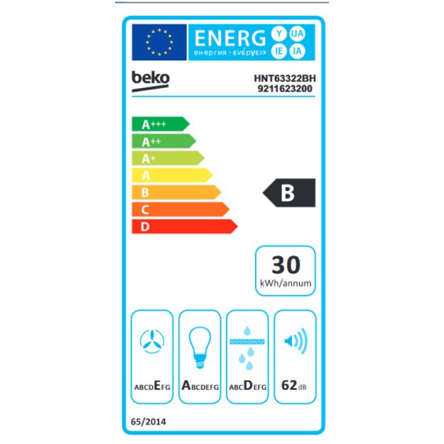 Hood BEKO HNT63322B 2