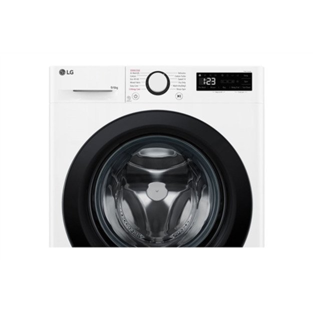 LG | Washing machine with dryer | F4DR509SBW | Energy efficiency class A | Front loading | Washing capacity 9 kg | 1400 RPM | 10