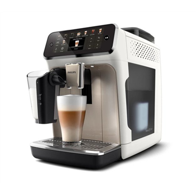 Philips Espresso Machine | EP5543/90 | Pump pressure 15 bar | Built-in milk frother | Fully Automatic | 1500 W | White