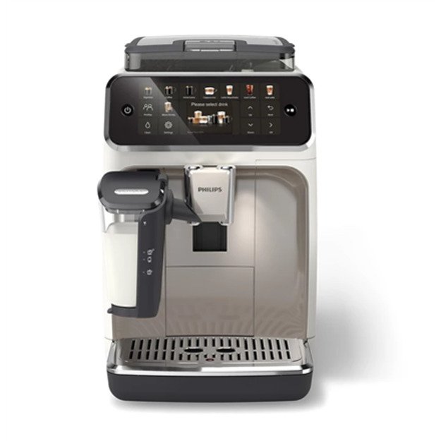 Philips Espresso Machine | EP5543/90 | Pump pressure 15 bar | Built-in milk frother | Fully Automatic | 1500 W | White 1