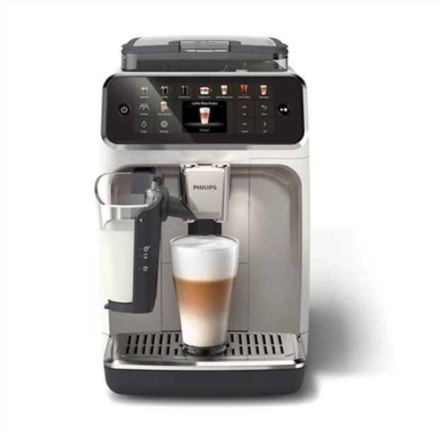 Philips Espresso Machine | EP5543/90 | Pump pressure 15 bar | Built-in milk frother | Fully Automatic | 1500 W | White 3