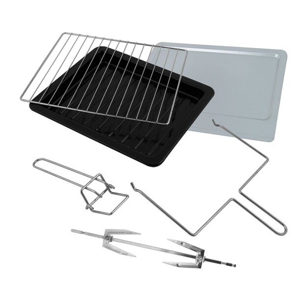 Esperanza EKO006N Mini oven with convection and spit 25 l 1600W Black 1