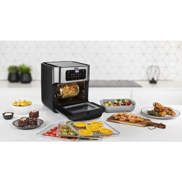 Princess | Aerofryer Oven | 182065 | Power 1500 W | Capacity 10 L | Black/Stainless Steel 51