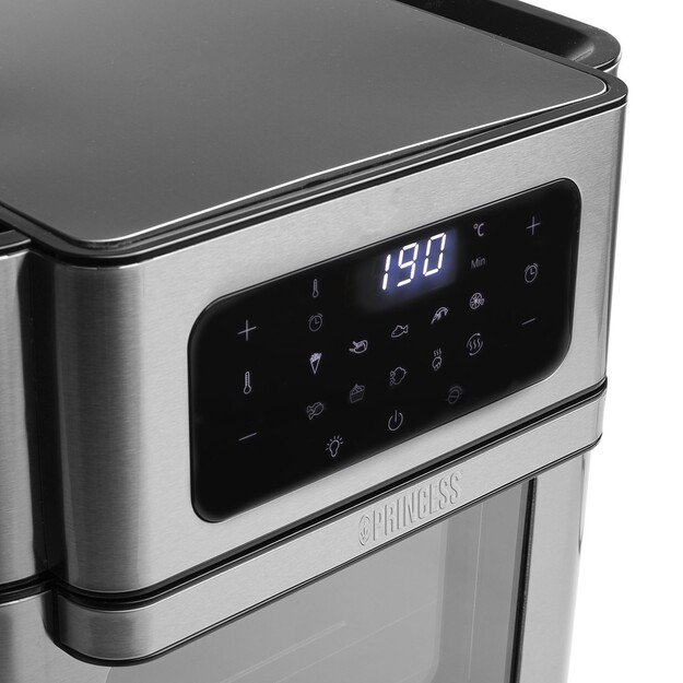 Princess | Aerofryer Oven | 182065 | Power 1500 W | Capacity 10 L | Black/Stainless Steel 44