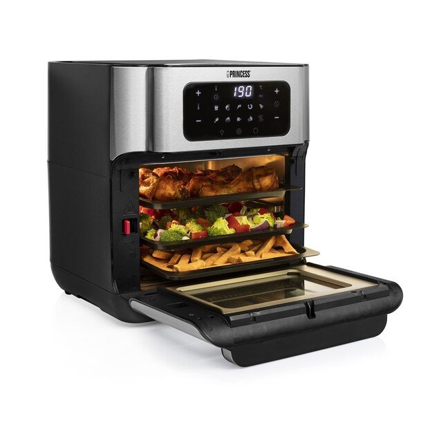 Princess | Aerofryer Oven | 182065 | Power 1500 W | Capacity 10 L | Black/Stainless Steel 28
