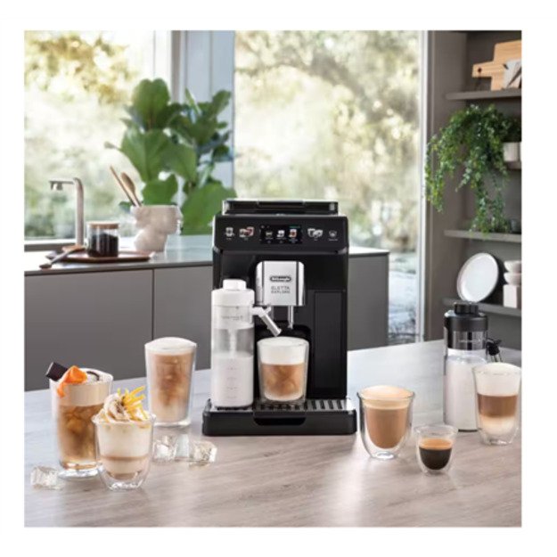 Delonghi Coffee Maker | ECAM450.55.G Eletta Explore | Pump pressure 19 bar | Built-in milk frother | Automatic | 1450 W | Grey 1