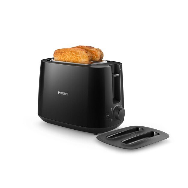 Philips Daily Collection HD2582/90 toaster 8 2 slice(s) 830 W Black 3