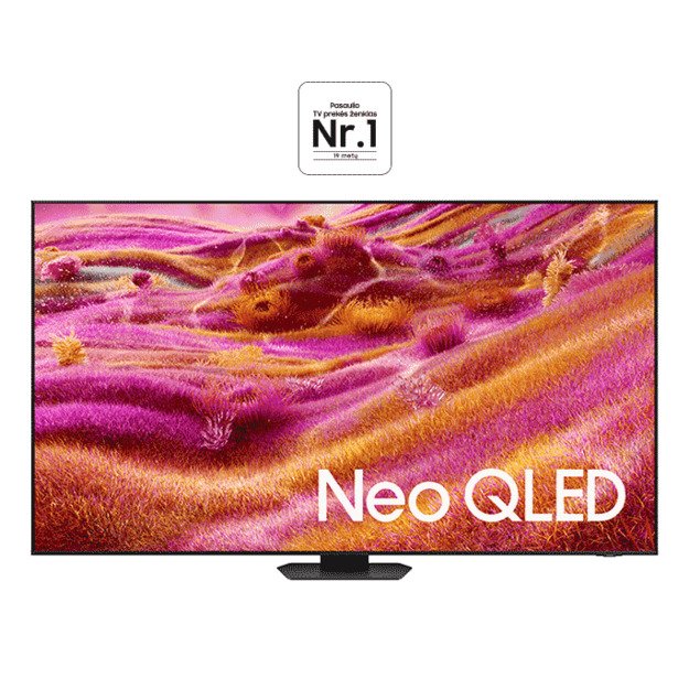 Samsung QN90F QE85QN90FAT 2.16 m (85 ) 4K Ultra HD Smart TV Wi-Fi Black, Titanium