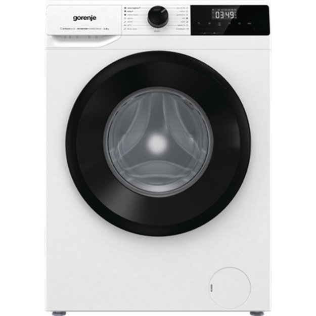 Gorenje | Washing Machine | W11NHPI84AS | Energy efficiency class A | Front loading | Washing capacity 8 kg | 1400 RPM | Depth 5