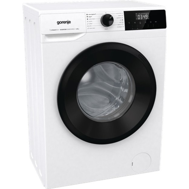 Gorenje | Washing Machine | W11NHPI84AS | Energy efficiency class A | Front loading | Washing capacity 8 kg | 1400 RPM | Depth 5 5