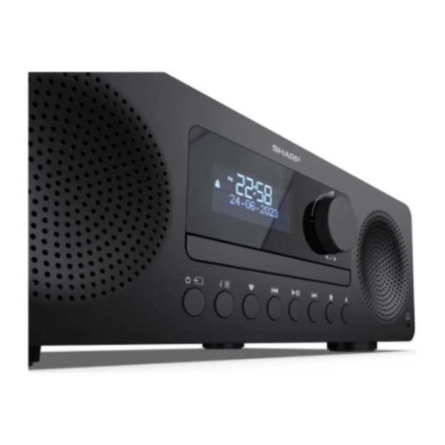 Sharp TOKYO DAB+ All-in-one Hi-Fi System | XL-B720D(BK) | AUX in | Bluetooth | CD player | FM radio 3