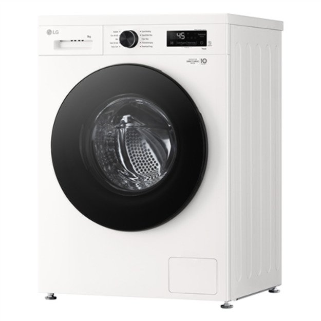 LG F4X1009NWB Washing machine, A, Front loading, Washing capacity 9 kg, Depth 55 cm, 1400 RPM, White | LG 2