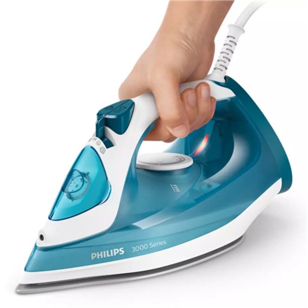 Philips 3000 series DST3011/20 iron Steam iron Ceramic soleplate 2100 W Blue 2
