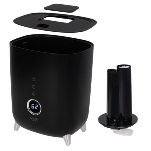 Adler | AD 7972 | Humidifier | 23 W | Water tank capacity 4 L | Suitable for rooms up to 35 m&sup2; | Ultrasonic | Humidification ca 4