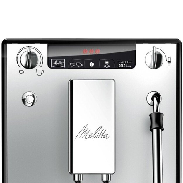 MELITTA E953-202 SOLO&ampMILK automatinis kavos aparatas, juoda-sidabro 2