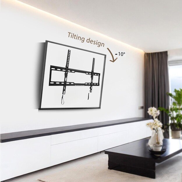 Maclean TV MC-413 Wall Mount Bracket 32 -80  VESA 600x400 45kg Tilting Universal Adjustable Spirit Level Mounting Accessories 3