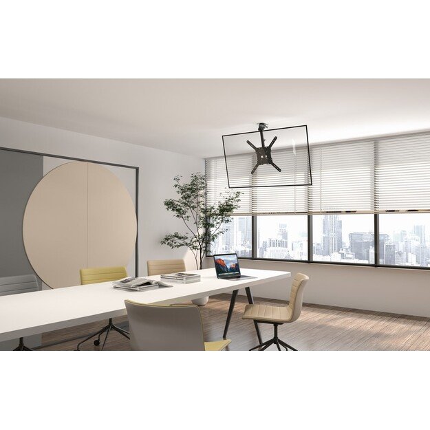 Gembird CM-55ST-01 Full motion TV ceiling mount, 23  - 55 , black 5