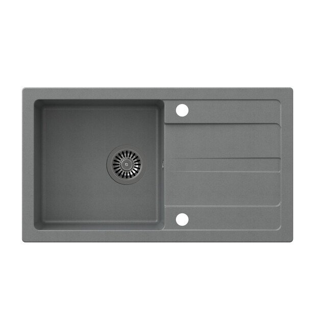 Plautuvė su mai&scaron;ytuvu ir dozatoriumi Quadron READY MAX, TQ7744RMSZ, pilka 1