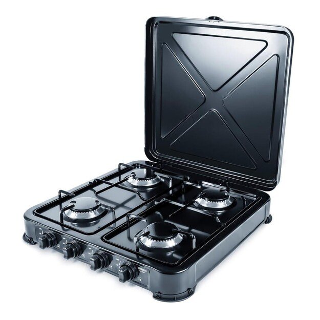 PROMIS KG400 Four-burner gas stove black