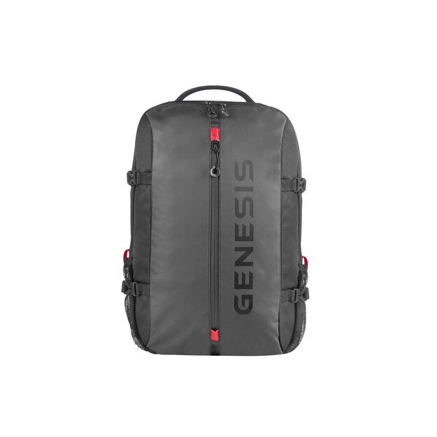 Genesis | Pallad 410 | Laptop Backpack | Backpack | Black | Shoulder strap 6
