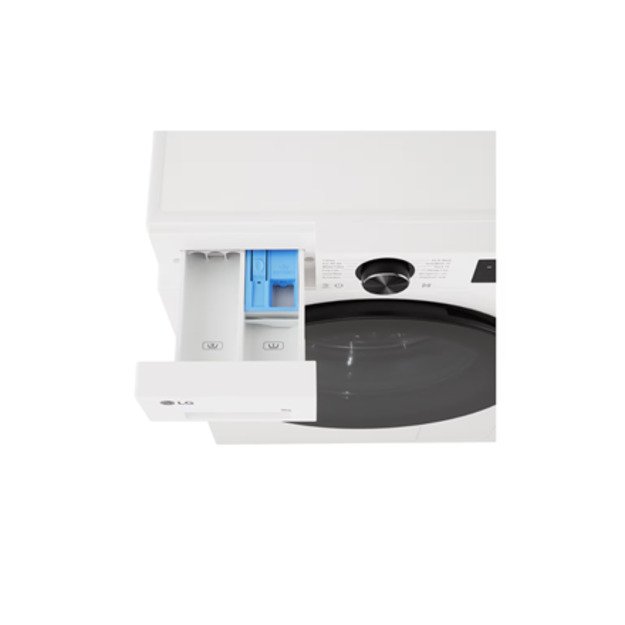 LG F2X50S9TWB Washing machine, A, Front loading, Washing capacity 9 kg, Depth 47.5 cm, 1200 RPM, White | LG 9