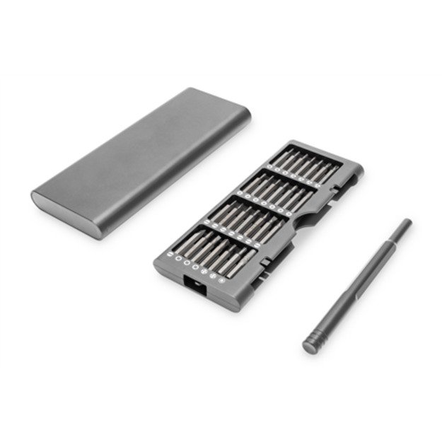 Digitus | Precision Screwdriver Set 57 for mobile phone, laptop PC, watches, glasses, console | Tool kit 4