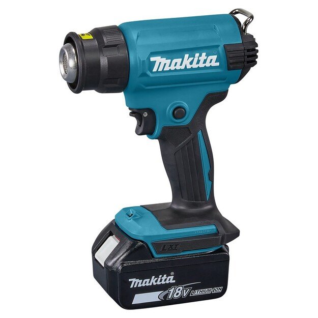 Makita DHG180Z heat gun Hot air gun 200 l/min 550 &deg;C Black, Blue
