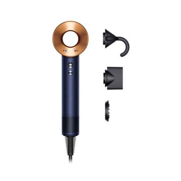 DYSON HD07 Supersonic Plaukų džiovintuvas, Prussian Blue/Rich Copper