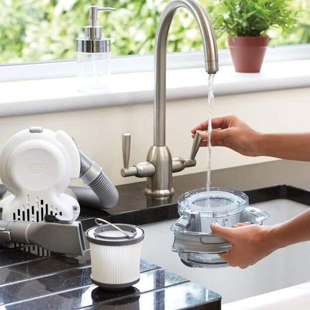 Vacuum cleaner battery Black&Decker DustBuster Flexi PD1820L-QW (silver color) 5