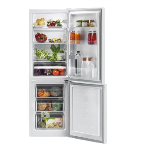 Candy | Refrigerator | CCG1L314EW | Energy efficiency class E | Free standing | Combi | Height 144 cm | Fridge net capacity 109 8