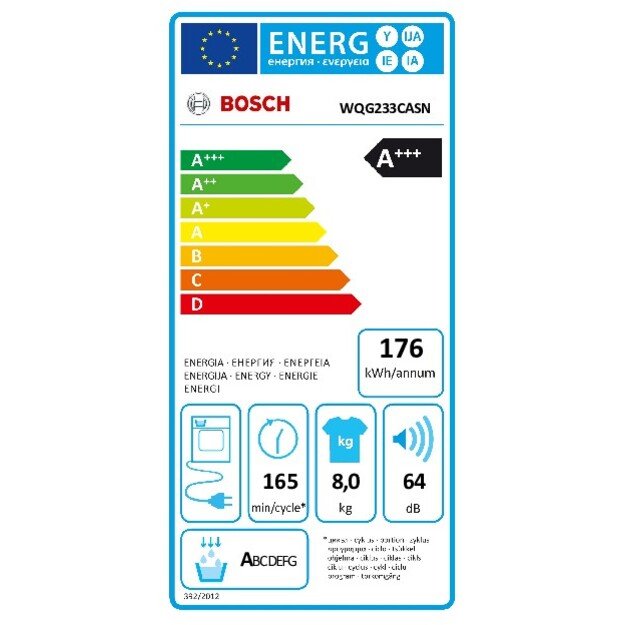 BOSCH WQG233CASN