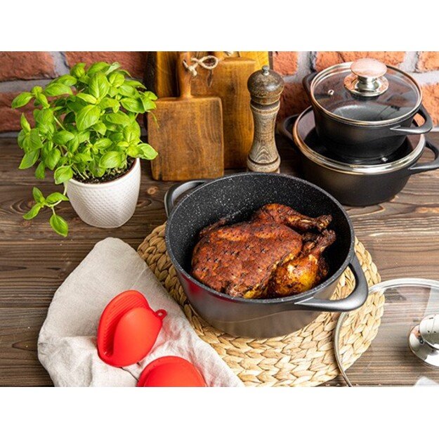 Puodų komplektas SMILE MGK-18 2