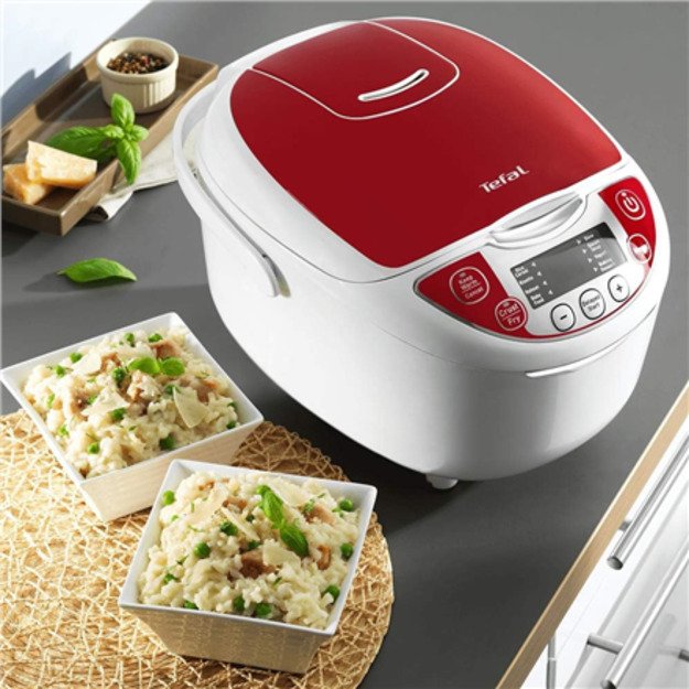TEFAL | RK705138 | 600 W | 5 L | Red, White 6