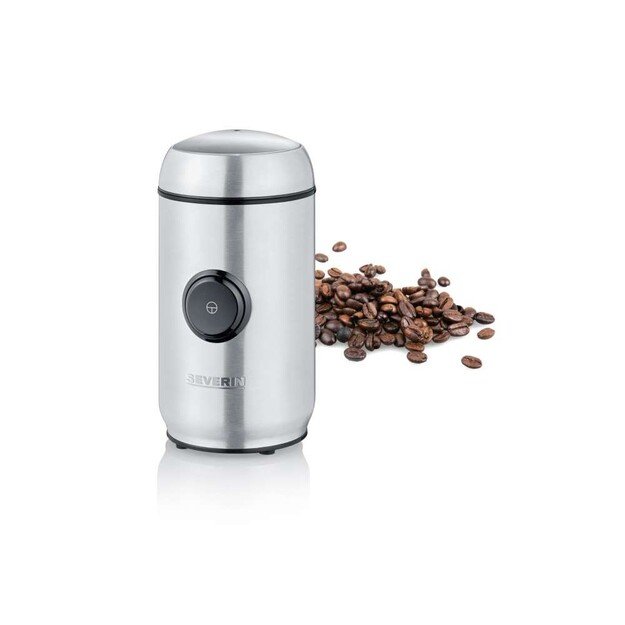 Severin KM 3879 coffee grinder 150 W Black, Stainless steel