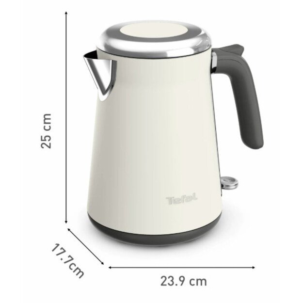 Tefal Collection KI666AE0 electric kettle 1.7 L 2400 W Ivory 2