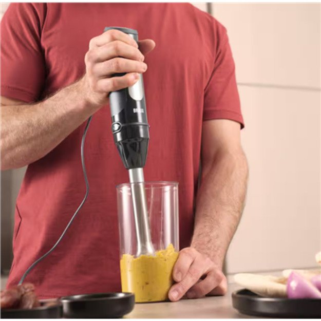 Braun Hand Blender | MQ55236M MultiQuick 5 Pro | Hand Blender | 750 W | Number of speeds 25 | Turbo mode | Black 2