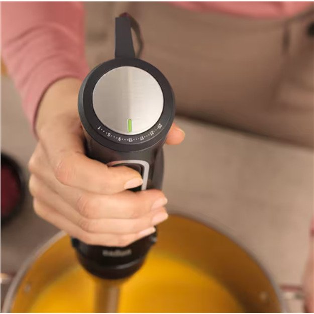 Braun Hand Blender | MQ55236M MultiQuick 5 Pro | Hand Blender | 750 W | Number of speeds 25 | Turbo mode | Black 3